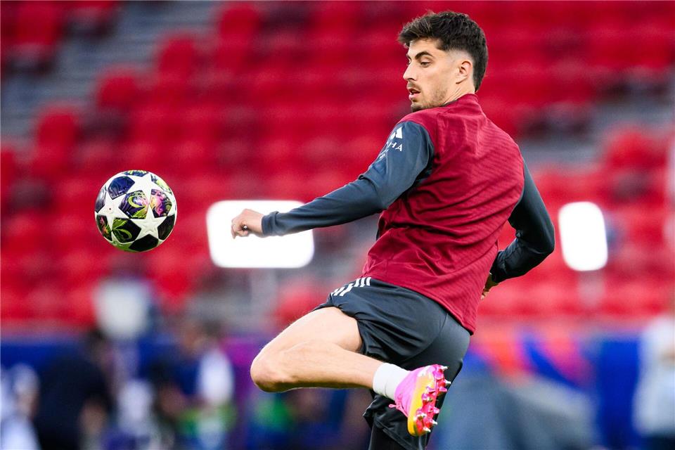 Kai Havertz hofft auf seinen zweiten Champions-League-Titel. Tom Weller/dpa