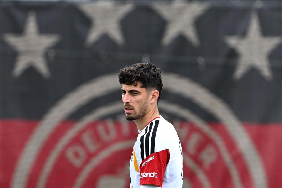 Kai Havertz ist auf dem Platz lieber ein Mann der Taten als der großen Worte. Federico Gambarini/dpa