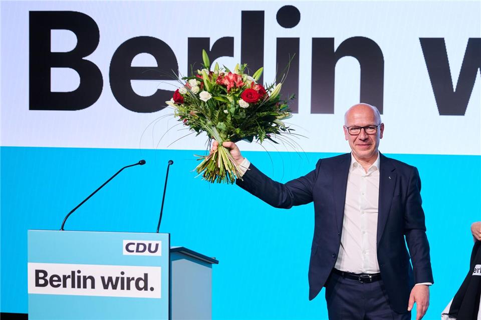 Kai Wegner ist Spitzenkandidat der Berliner CDU. Annette Riedl/dpa