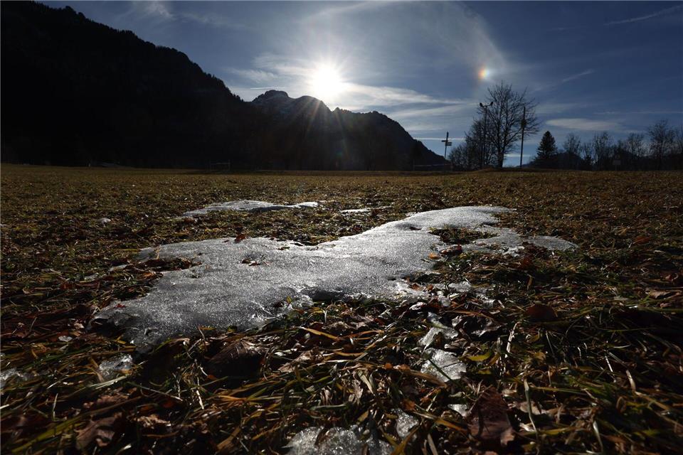 Kalt aber weitgehend sonnig sind die Wetteraussichten für Bayern. (Archivbild)Karl-Josef Hildenbrand/dpa