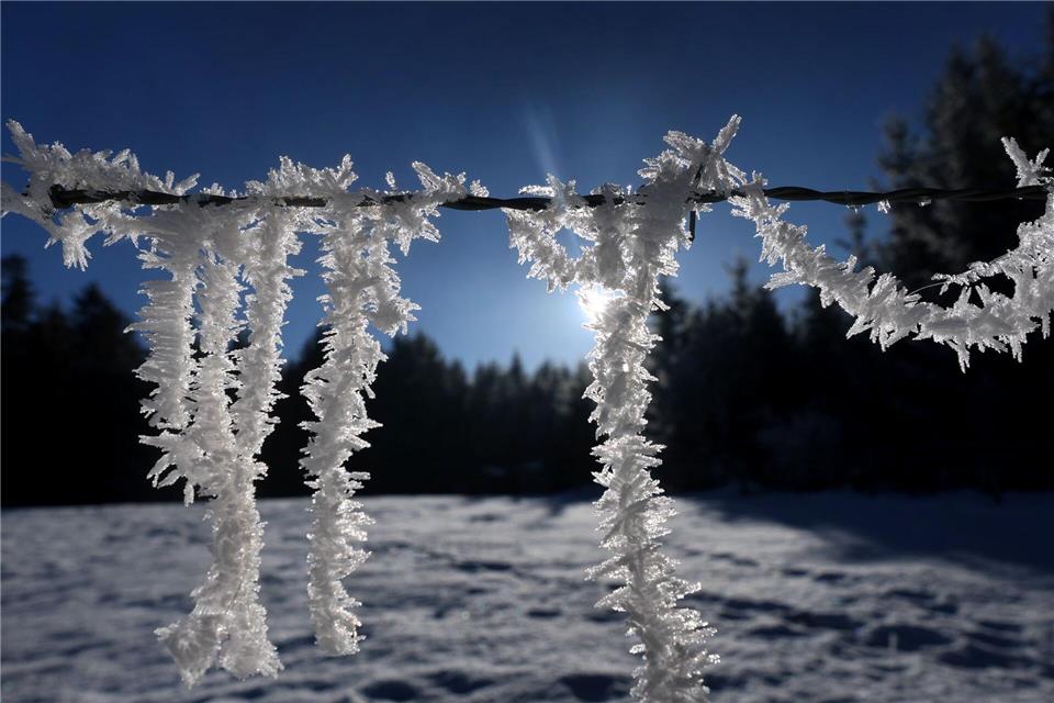 Kalt, trocken und sonnig ist das Wetter in Hessen. (Archivbild)Karl-Josef Hildenbrand/dpa