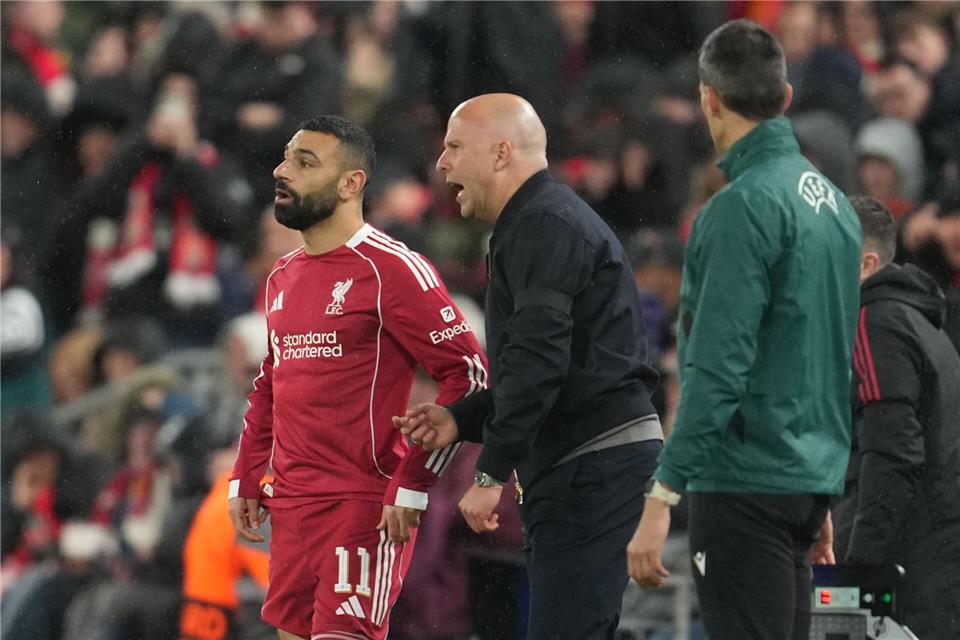 Kam für Ekitiké: Mohamed Salah.Jon Super/AP/dpa