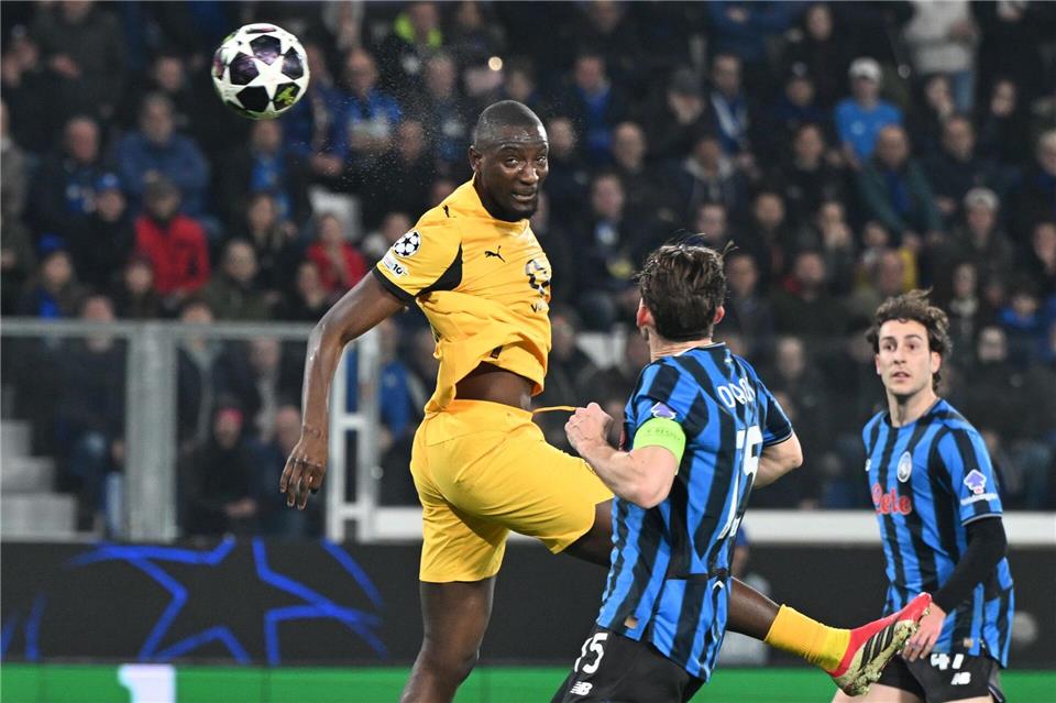 Kam kaum zum Zug: BVB-Stürmer Serhou Guirassy. Federico Gambarini/dpa