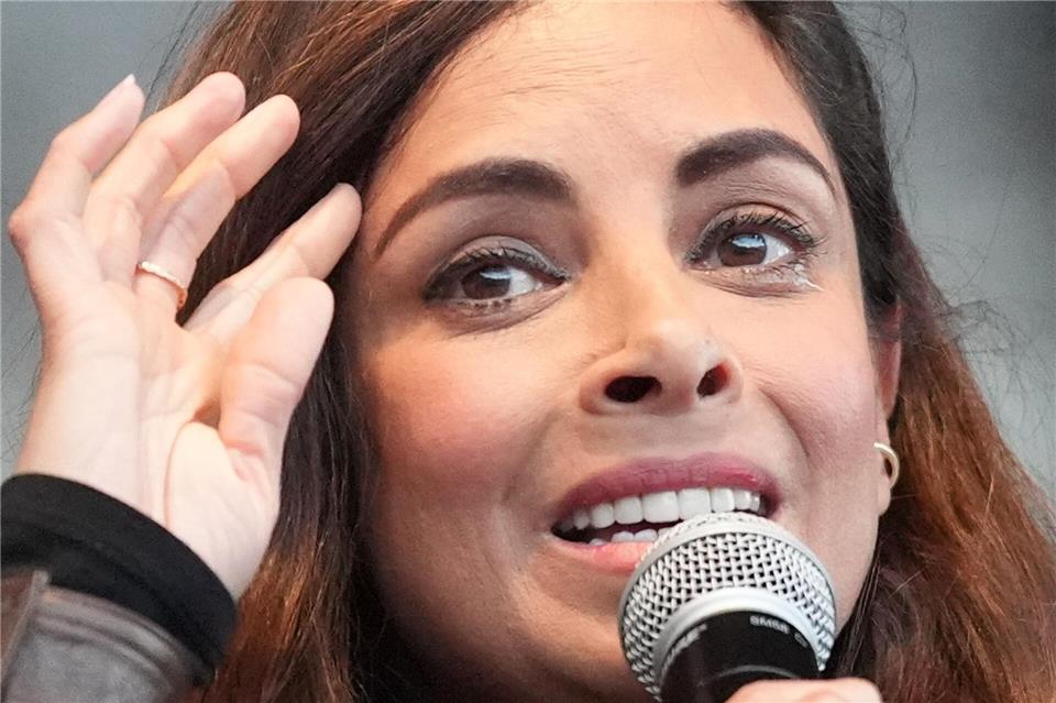 Kam überraschend doch: Collien Fernandes.Marcus Brandt/dpa