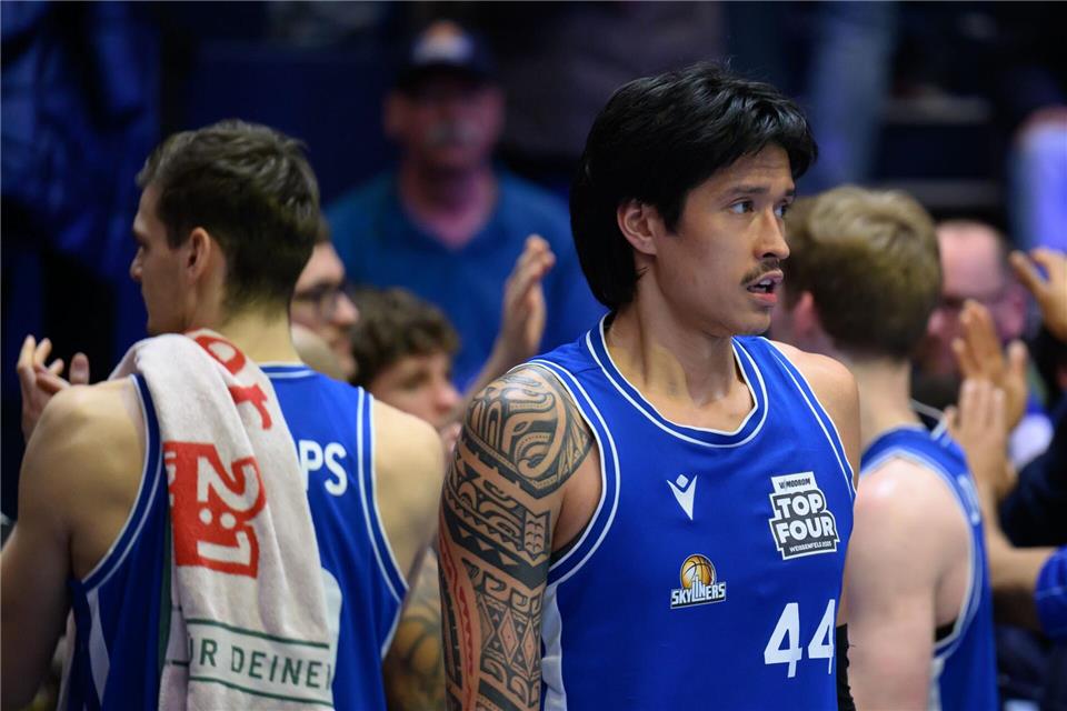 Kamaka Hepa und Einaras Tubutis verlassen die Skyliners.Hendrik Schmidt/dpa