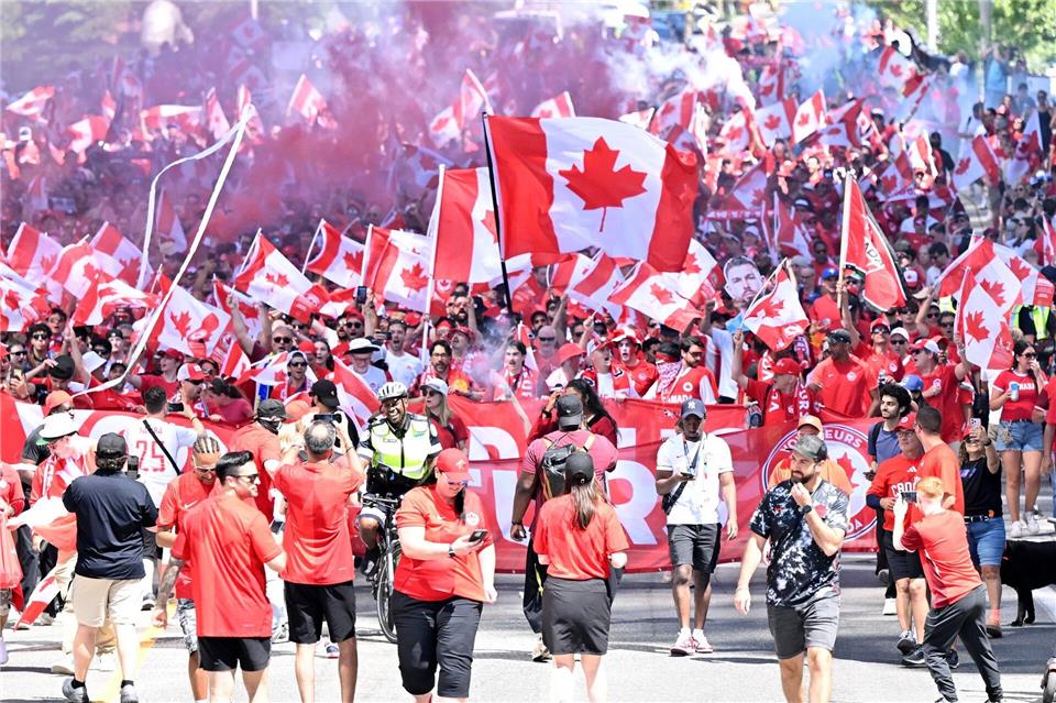 Kanadas Fans sollen ihr Team zum ersten WM-Sieg der Historie pushen. (Archivbild)Jon Blacker/Canadian Press via ZUMA Press/dpa