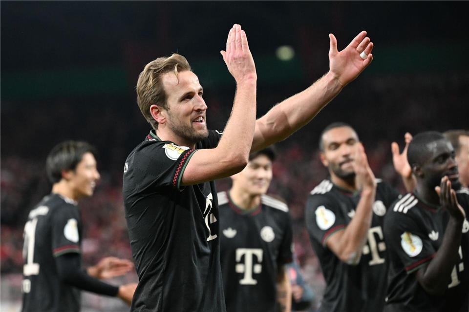 Kane sah einen Entwicklungsschritt für den FCB.Soeren Stache/dpa