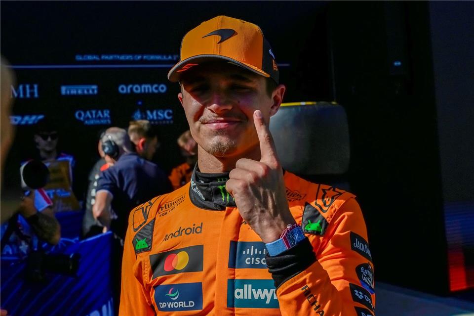 Eifel-Faktor im unheimlichen WM-Kampf: Was spricht für wen?  Kann Lando Norris alle Selbstzweifel abschütteln?Denes Erdos/AP POOL/AP/dpa