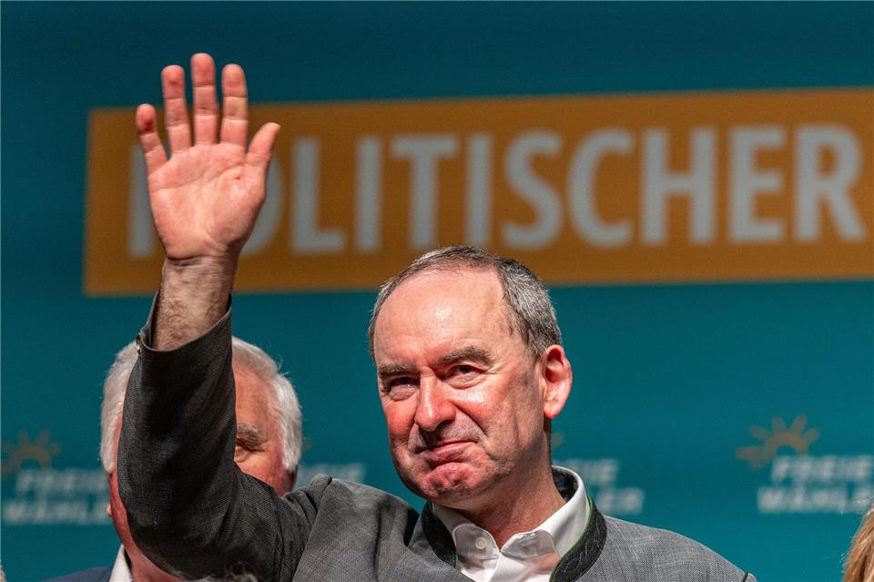 Kann mehr als zufrieden sein: Freie-Wähler-Chef Hubert Aiwanger. (Archivbild)Armin Weigel/dpa