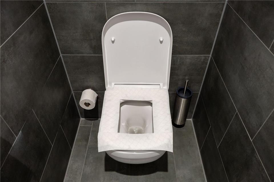 Kann nach hinten losgehen: Die Klobrille mit Toilettenpapier auszulegen, ist keine gute Idee, sagt ein Hygiene-Professor. Nico Tapia/dpa-tmn