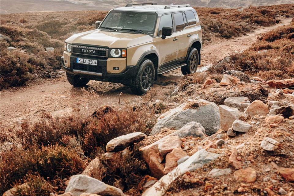 Kantige Kiste: Auch die Neuauflage des Land Cruisers ließe sich vortrefflichst mit Klemmbausteinen nachbauen.Jayson Fong/Toyota/dpa-tmn