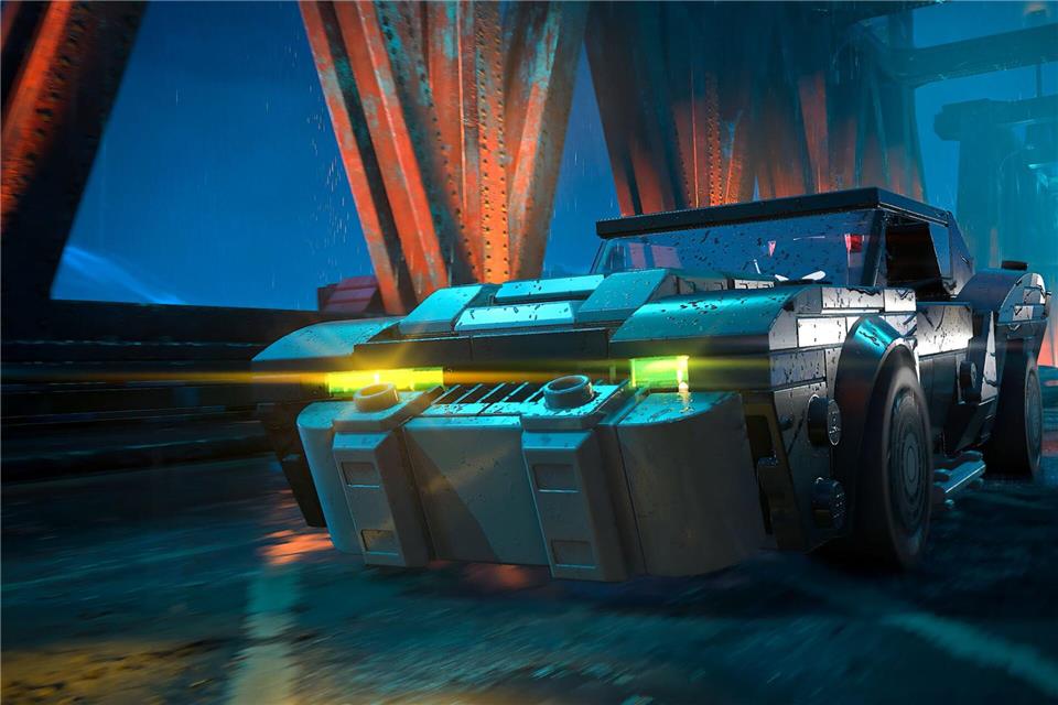 Kantiges PS-Monster: Das Batmobil bringt Batman blitzschnell zum Ort des Verbrechens.-/Warner Bros. Games/dpa-tmn