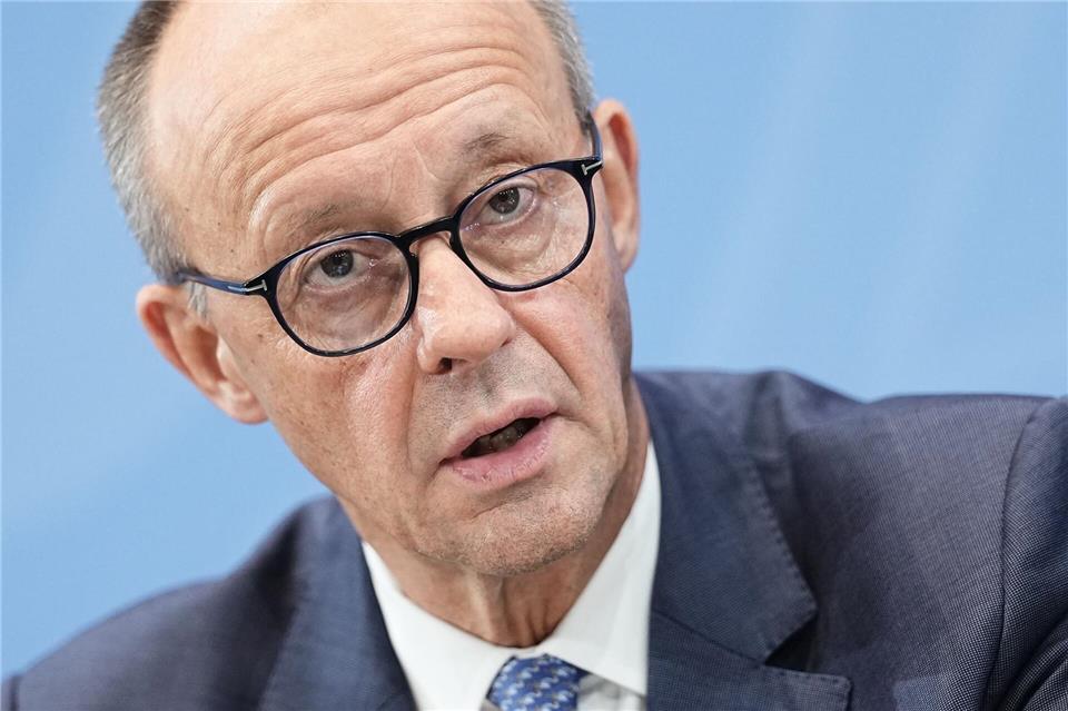 Kanzler Merz hat einen Brief an die EU-Kommissionspräsidentin geschrieben.Michael Kappeler/dpa