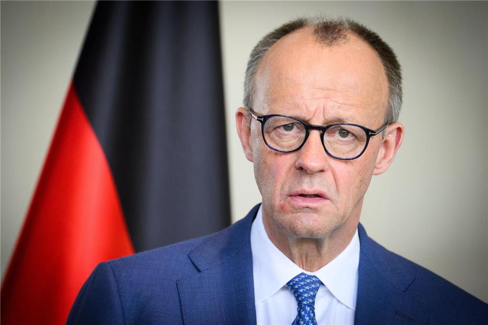 Kanzler Merz will russischen Kämpfern möglichste die Einreise in die EU verbieten. (Archivbild)Bernd von Jutrczenka/dpa