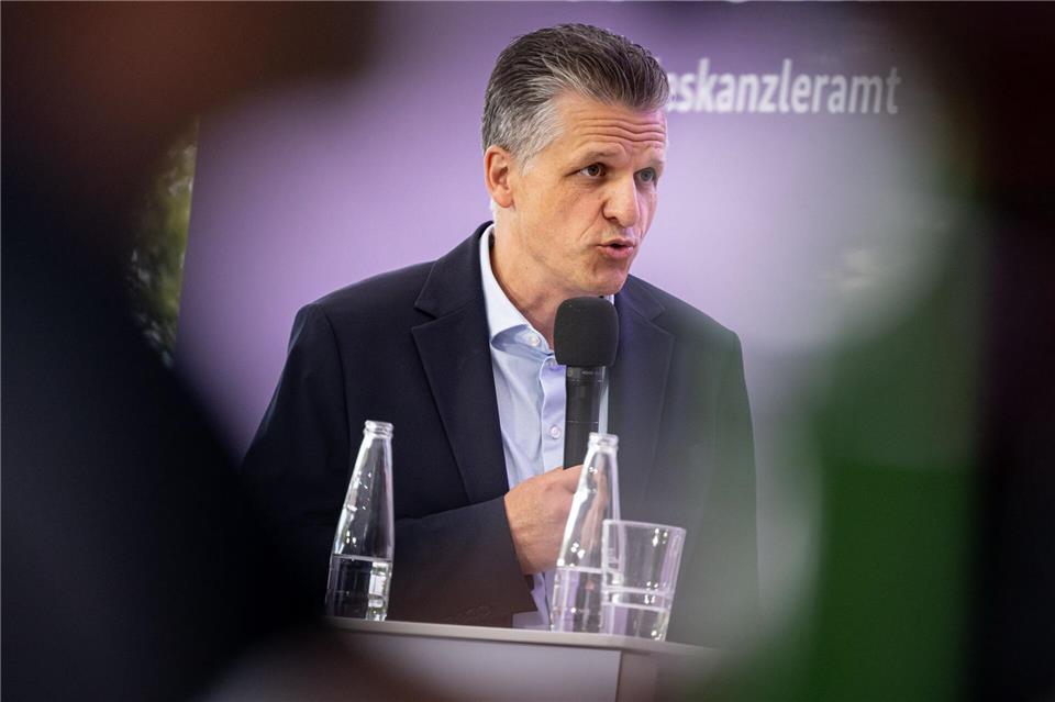 Kanzleramtschef verteidigt Erweiterung der Regierungszentrale.  Fabian Sommer/dpa