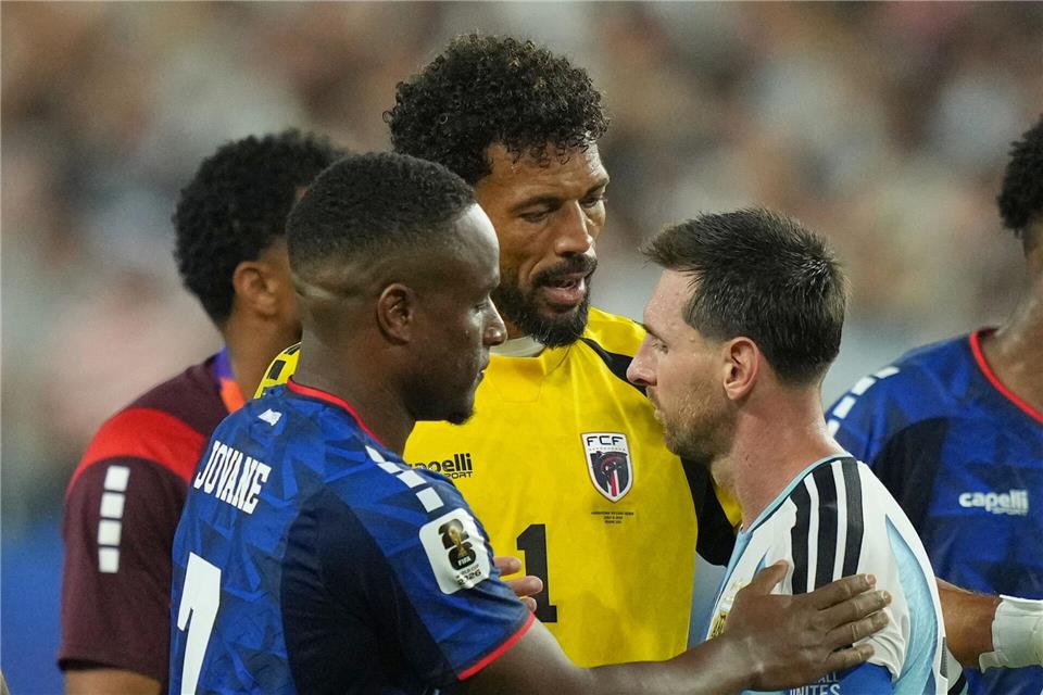 Kap Verde verlor gegen Lionel Messis Argentinier nur mit 2:3 nach Verlängerung. (Archivbild)Lynne Sladky/AP/dpa