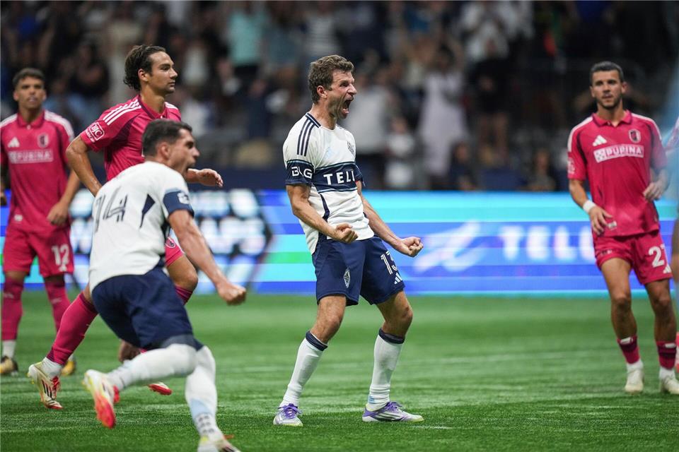 Kapitän und Siegtorschütze: Thomas Müller.Darryl Dyck/The Canadian Press/AP/dpa