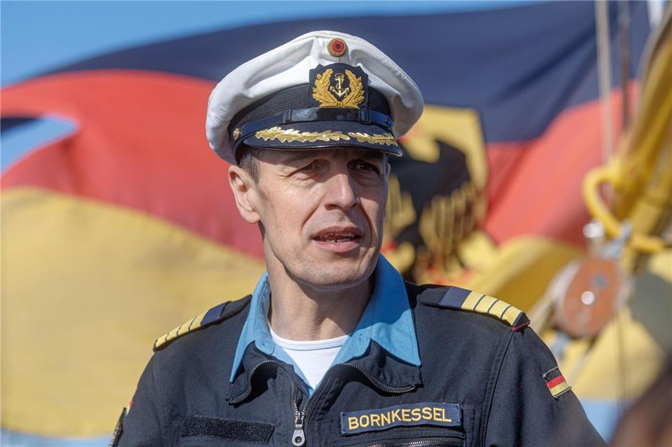 Kapitän zur See Elmar BornkesselMarkus Scholz/dpa