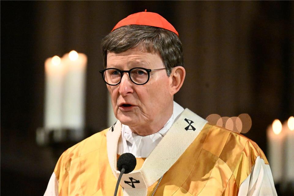 Kardinal Rainer Maria Woelki sieht die früheren Probleme im Erzbistum Köln überwunden (Archivbild).Roberto Pfeil/dpa