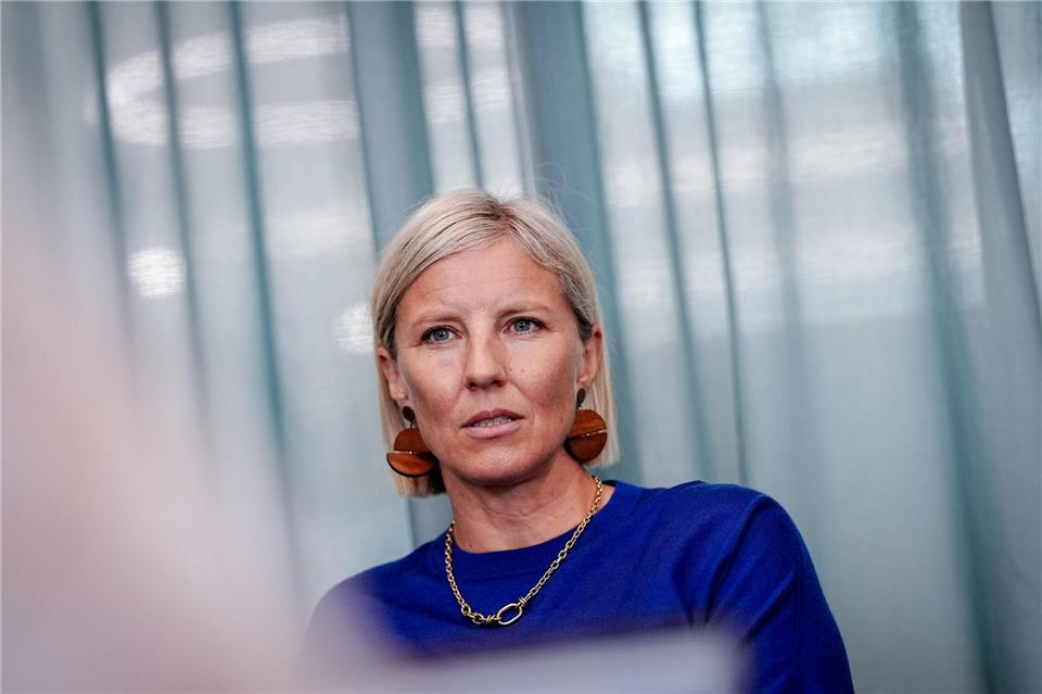 Karin Rådström ist seit Oktober 2024 Vorstandsvorsitzende von Daimler Truck.Kay Nietfeld/dpa