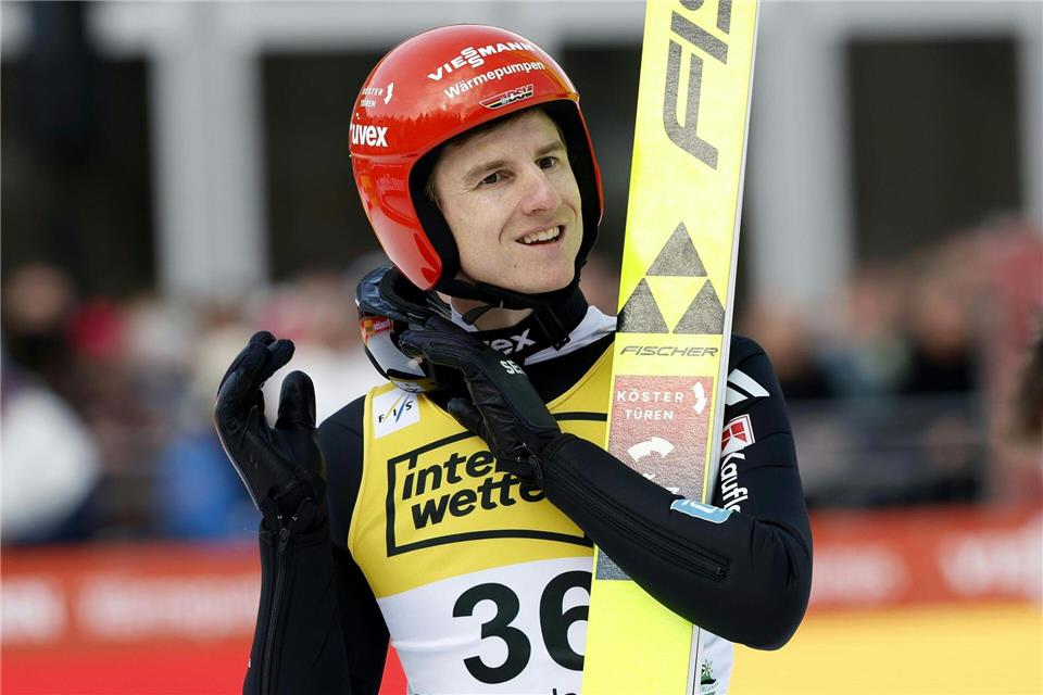 Karl Geiger freut sich auf die Zusammenarbeit mit dem neuen Bundestrainer. (Archivbild)Erwin Scheriau/APA/dpa