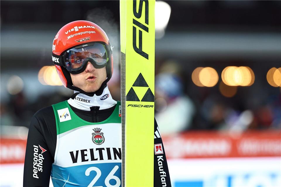 Karl Geiger spricht über die Norweger.Daniel Karmann/dpa