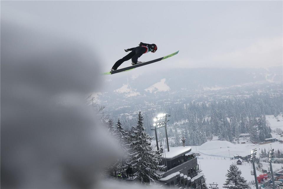 Karl Geiger steckt derzeit in der Krise.Grzegorz Momot/PAP/dpa