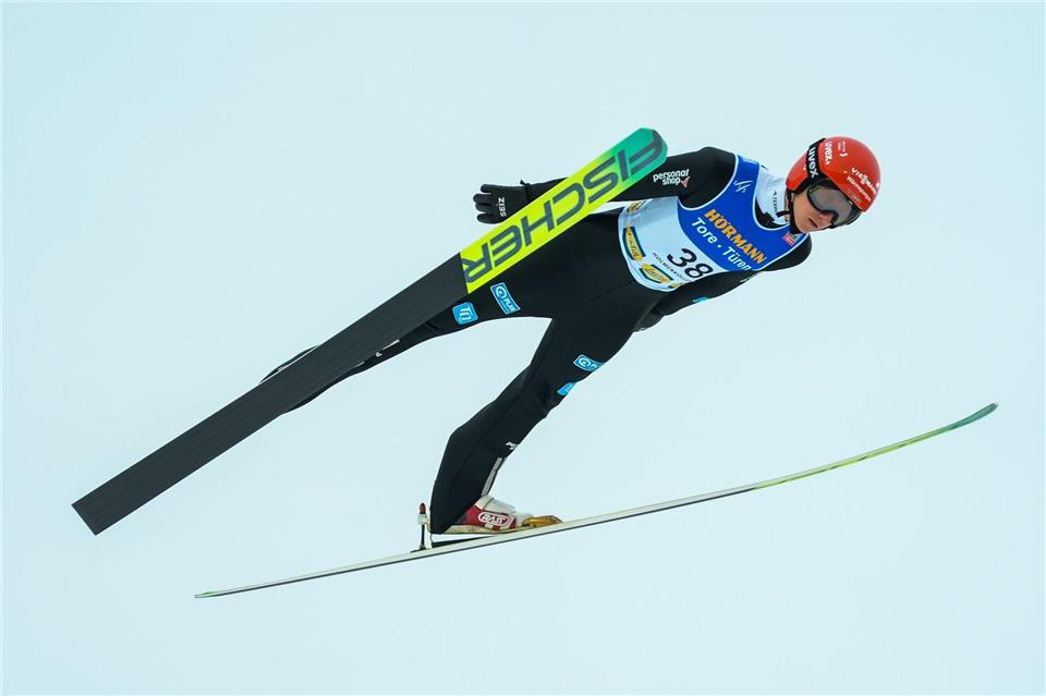 Karl Geiger war der beste deutsche Springer.Terje Pedersen/NTB/dpa
