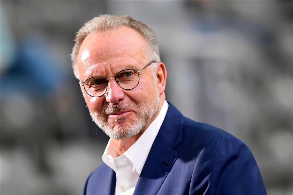 Karl-Heinz Rummenigge zieht trotz des vorzeitigen Ausscheidens des FC Bayern ein positives Fazit der Club-WM.Robert Michael/dpa-Zentralbild/Pool/dpa