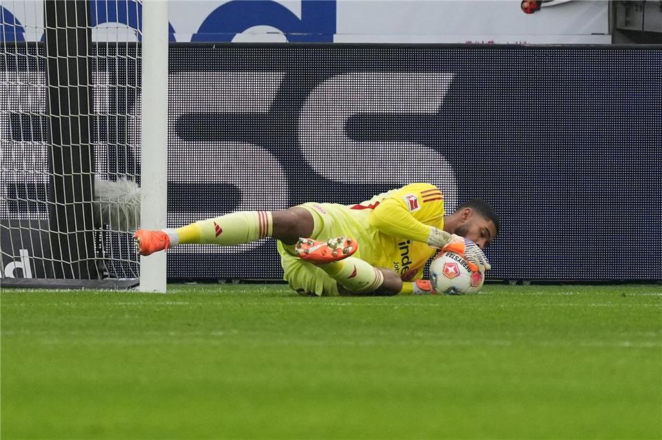 Kassierte wieder drei Gegentore: Kaua Santos.Marc Schüler/dpa