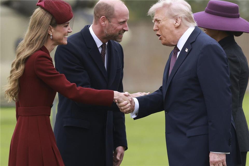 Kate bekam Beobachtern zufolge ein Kompliment.Ian Vogler/Daily Mirror/PA Wire/dpa