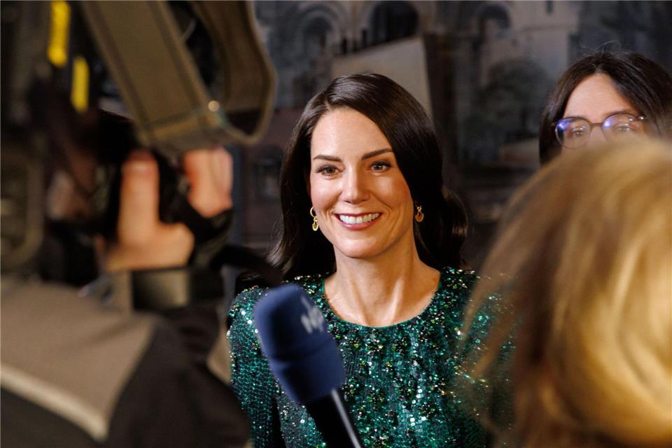 Kate wohnt nun auch in Hamburg. Die Princess of Wales ist im Panoptikum eingezogen. Markus Scholz/dpa