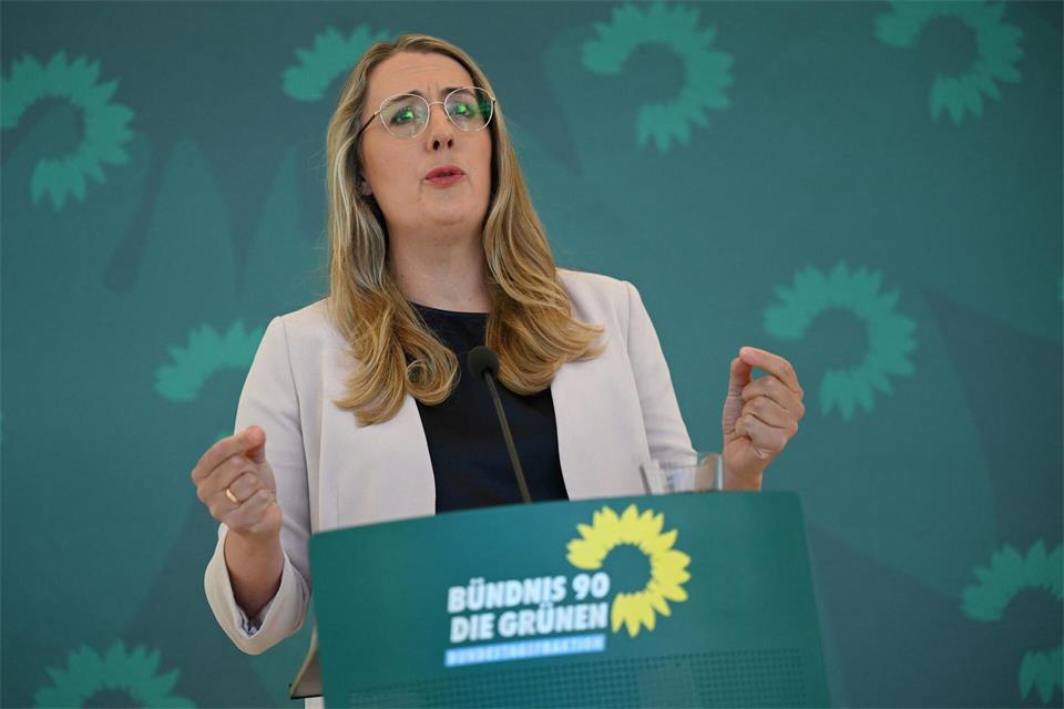Katharina Dröge äußerte Zweifel an Koçaks Erklärungen zu seinen Kontakten zur organisierten Kriminalität in BerlinMichael Brandt/dpa