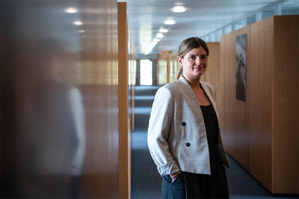 Katharina Kiel soll die Frauen-Bundesliga in eine neue Ära führen.Hannes P. Albert/dpa