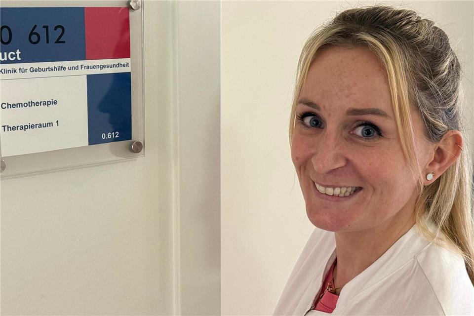 Katharina Roos aus Mainz ist Deutschlands beliebteste Pflegefachkraft. (Archivbild)Christian Schultz/dpa