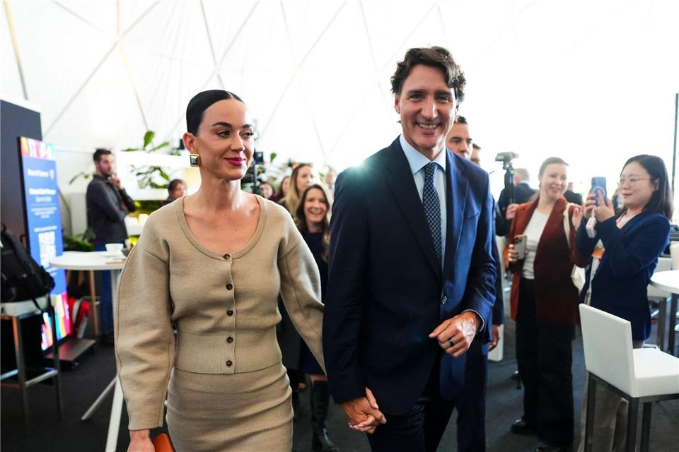 Katy Perry und Freund Justin Trudeau haben ihre Beziehung Ende 2025 öffentlich gemacht. (Archivbild)Sean Kilpatrick/Canadian Press via ZUMA Press/dpa