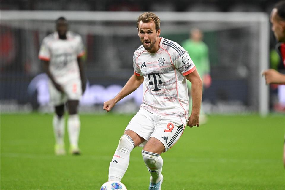 Trainer-Ansage vor Liga-Gipfel: „Zwei Fäuste gegeneinander“ Kaum zu stoppen: Bayern-Star Harry Kane.Arne Dedert/dpa