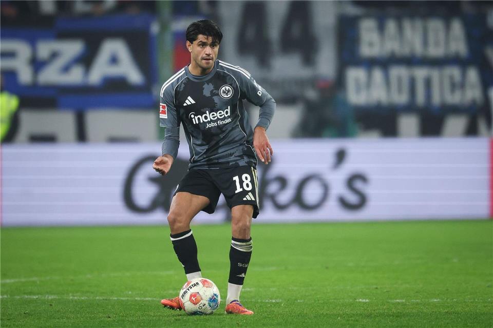Kein Vertrag mehr bei der Eintracht: Mo Dahoud. (Archivbild)Christian Charisius/dpa