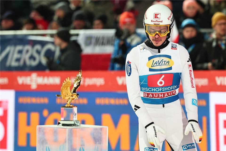 Keine Chance auf den Adler: Philipp Raimund.Daniel Karmann/dpa