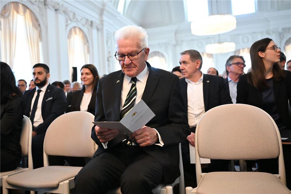 Keiner hat Baden-Württemberg länger regiert als Winfried Kretschmann.Katharina Kausche/dpa