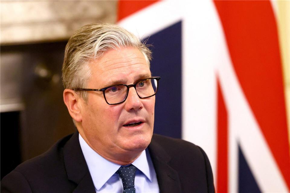 Regierungskrise in London: Starmers Vize tritt zurück Keir Starmer muss Rayner schnell ersetzen.Jack Taylor/PA Wire/dpa