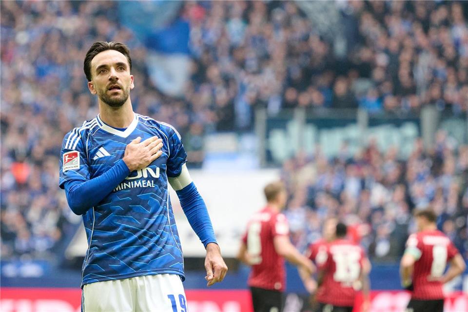 Kenan Karaman ist Schalkes bester Torschütze. (Archivbild)Bernd Thissen/dpa