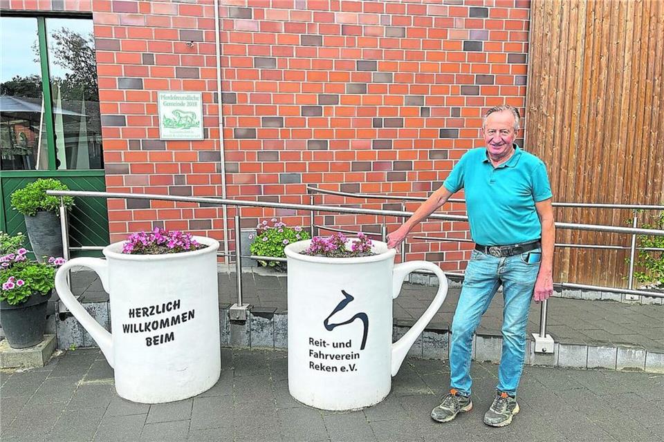 Kennt die Geschichte des Reit- und Fahrvereins Reken ganz genau: Günter Thiehoff.
