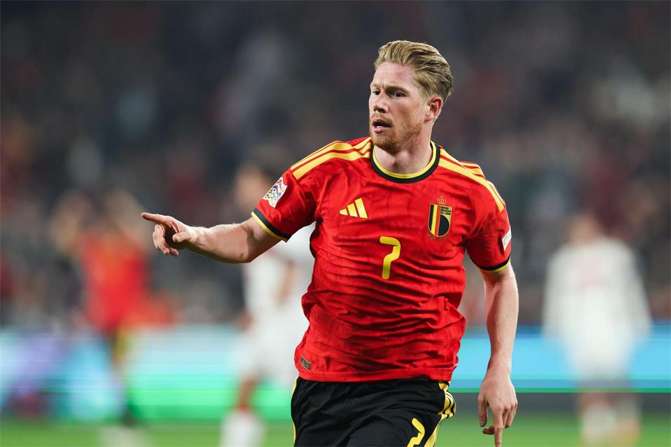 Kevin De Bruyne wurde gegen die Türkei zum Matchwinner.Bruno Fahy/Belga/dpa