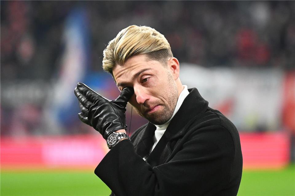 Kevin Kampl kamen am vergangenen Wochenende die Tränen bei seiner Verabschiedung.David Hammersen/dpa