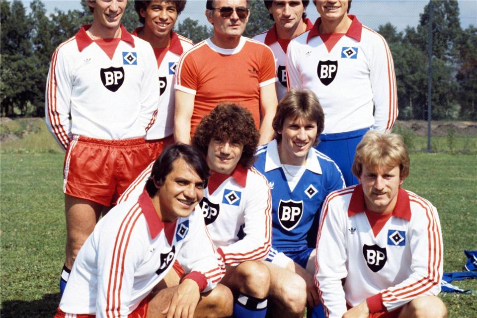 Kevin Keegan beim Hamburger SV.Werner Baum/dpa