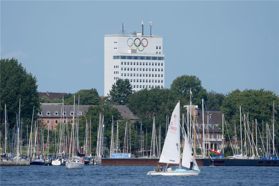 Kiel war bereits bei den Olympischen Spielen von 1936 und 1972 Austragungsort der Segelwettbewerbe. (Archivbild)Marcus Brandt/dpa