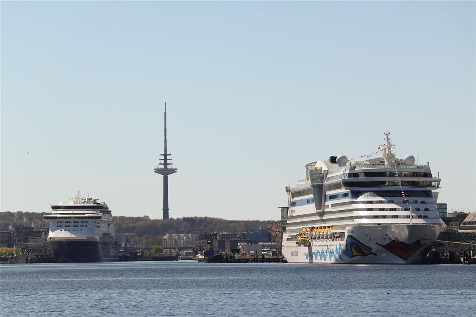 Kiel zählt zu Deutschlands beliebtesten Kreuzfahrthäfen Deutschlands. (Archivbild) Christian Charisius/dpa