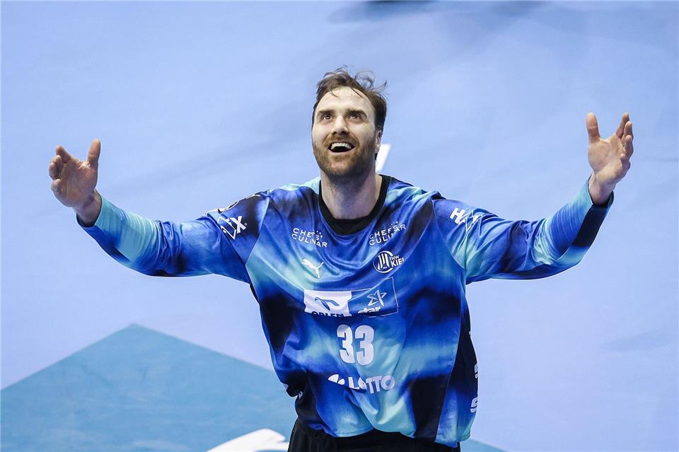 Kiels Keeper Andreas Wolff war ein guter Rückhalt.Ronny Hartmann/dpa-Zentralbild/dpa