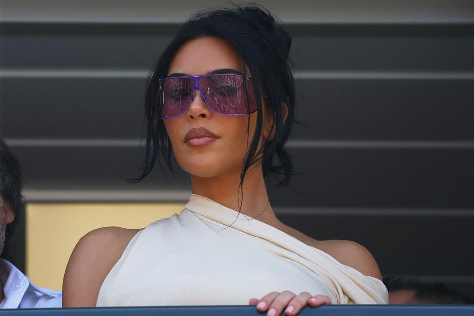 Kim Kardashian zeigt sich zuletzt immer wieder privat mit Hamilton.Yves Herman/Pool Reuters via AP/dpa
